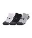 x3 paires de chaussettes gris homme under armour 1379503 - 40.5-1