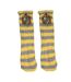 Harry Potter Womens/Ladies Hufflepuff Slipper Socks (Yellow/Grey) - UTUT1395