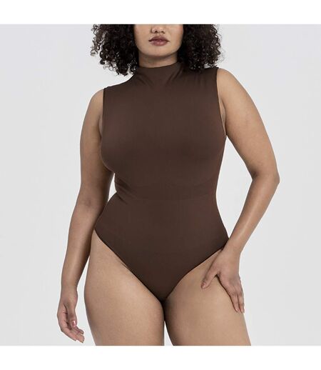 Ruey - Body col roulé sans manches femme Essentials sculptant