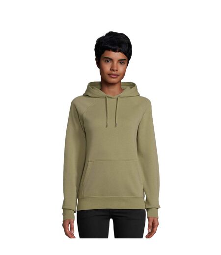 Sweat À Capuche Stellar Adulte Kaki SOLS