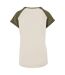 T-shirt Femme Sable Blanc Olive Urban Classics-2