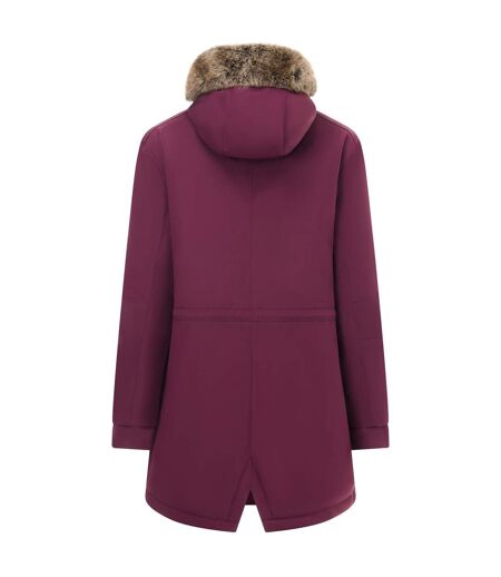 Womens/ladies Sophia Insulated Waterproof Jacket Fig Regatta