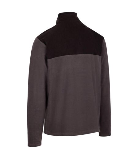Mens Curtiston At100 Fleece Top Dark Grey Trespass