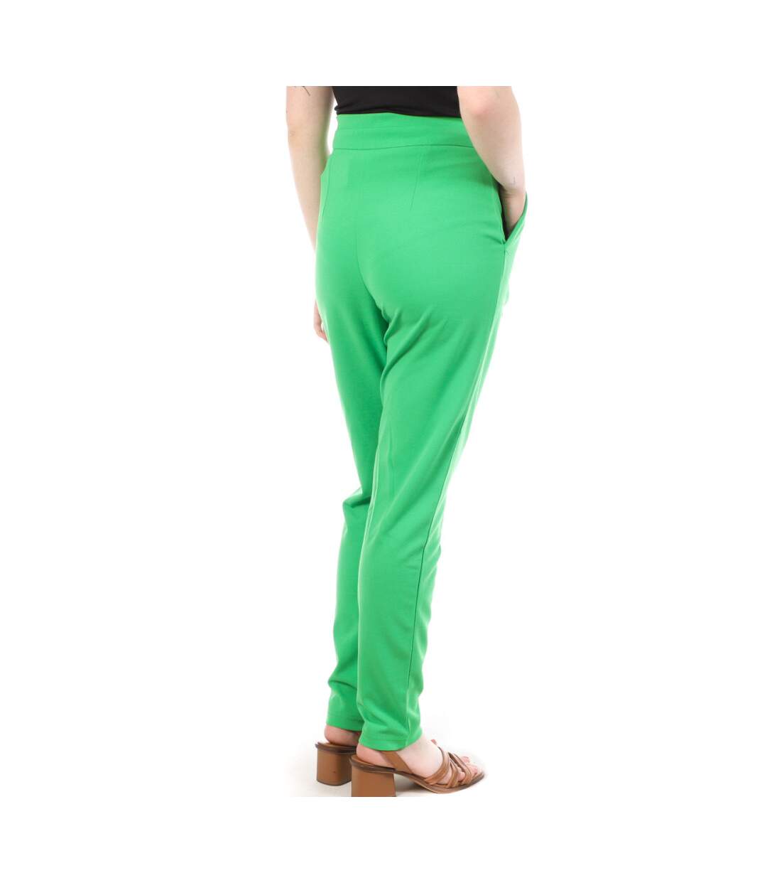 Pantalon Fluide Vert Femme JDY Tanja-2