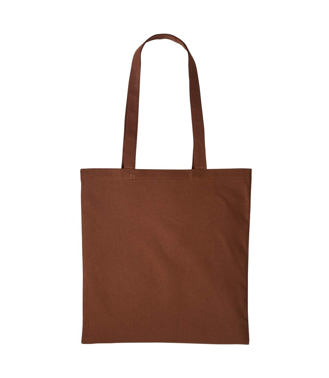 Sac de courses taille unique marron foncé Nutshell-1