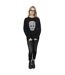 Disney Sweatshirt femme/femme avec tête de mort Clochette (Noir) - UTBI40863-4