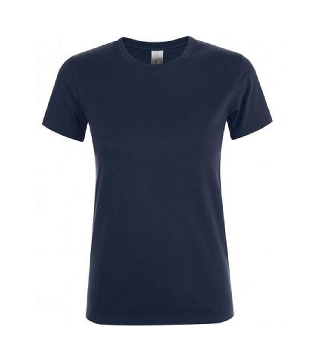 T-shirt manches courtes regent femme bleu marine SOLS