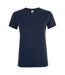 SOLS - T-shirt manches courtes REGENT - Femme (Bleu marine) - UTPC3774
