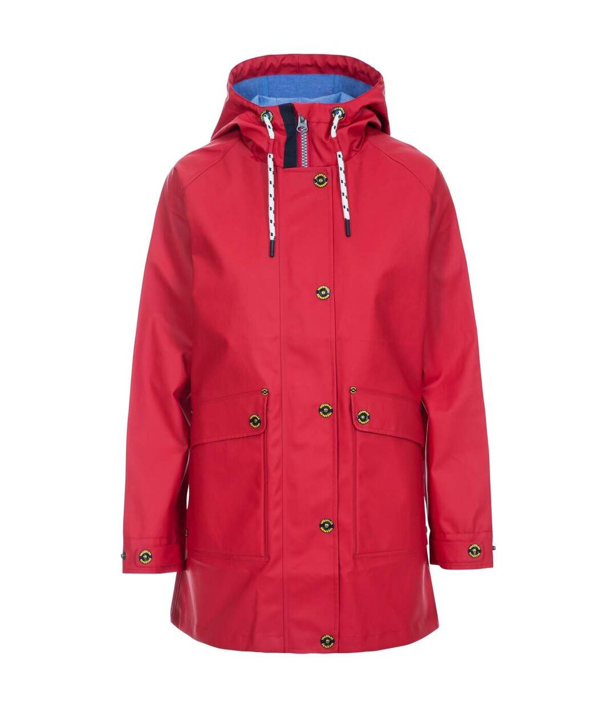 Trespass Womens/Ladies Shoreline Rain Jacket (Red)