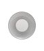 Lot de 6 Assiettes Plates Porcelaine Lunis 27cm Noir-1