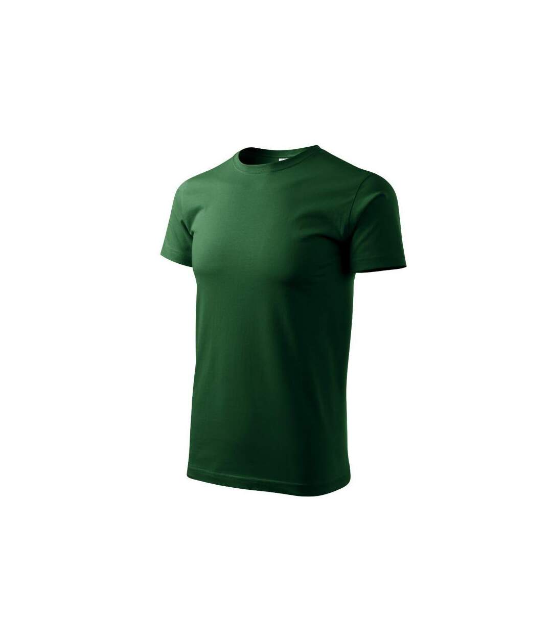 T-shirt Basic Homme Vert Gris Foncé Adler-1