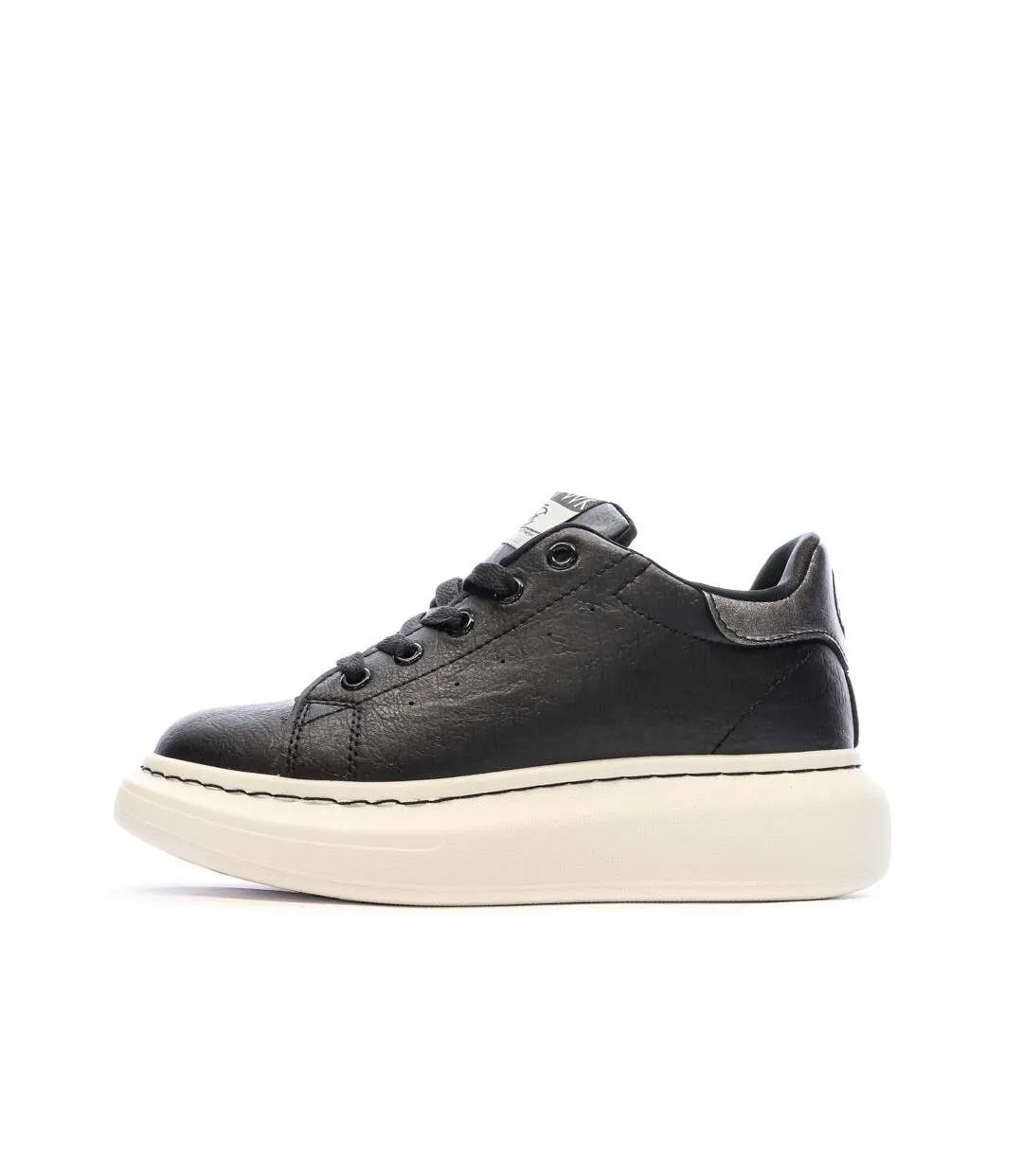Baskets noires femme chattawak hawai-1