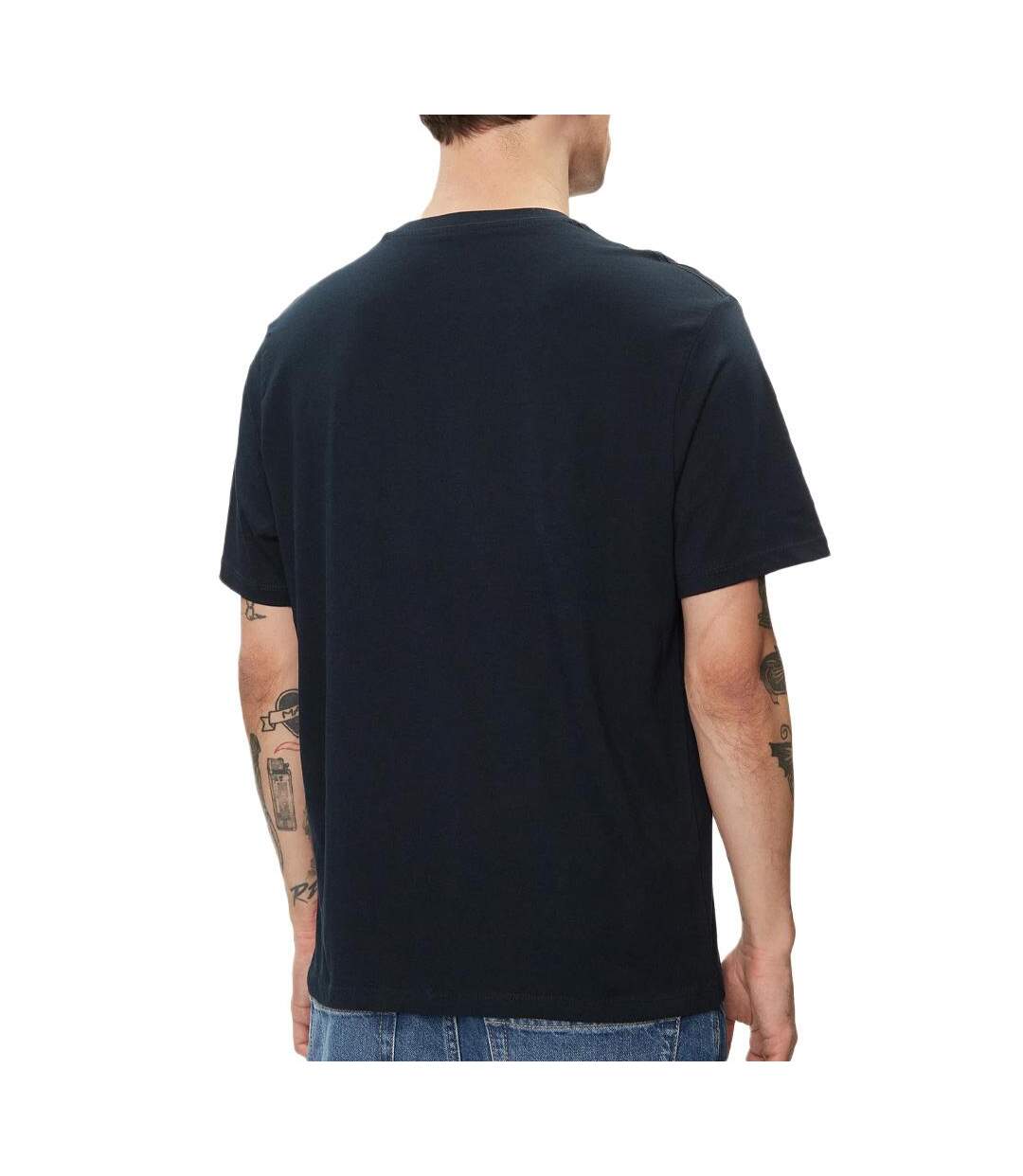 T-shirt marine homme pepe jeans clag - l-2