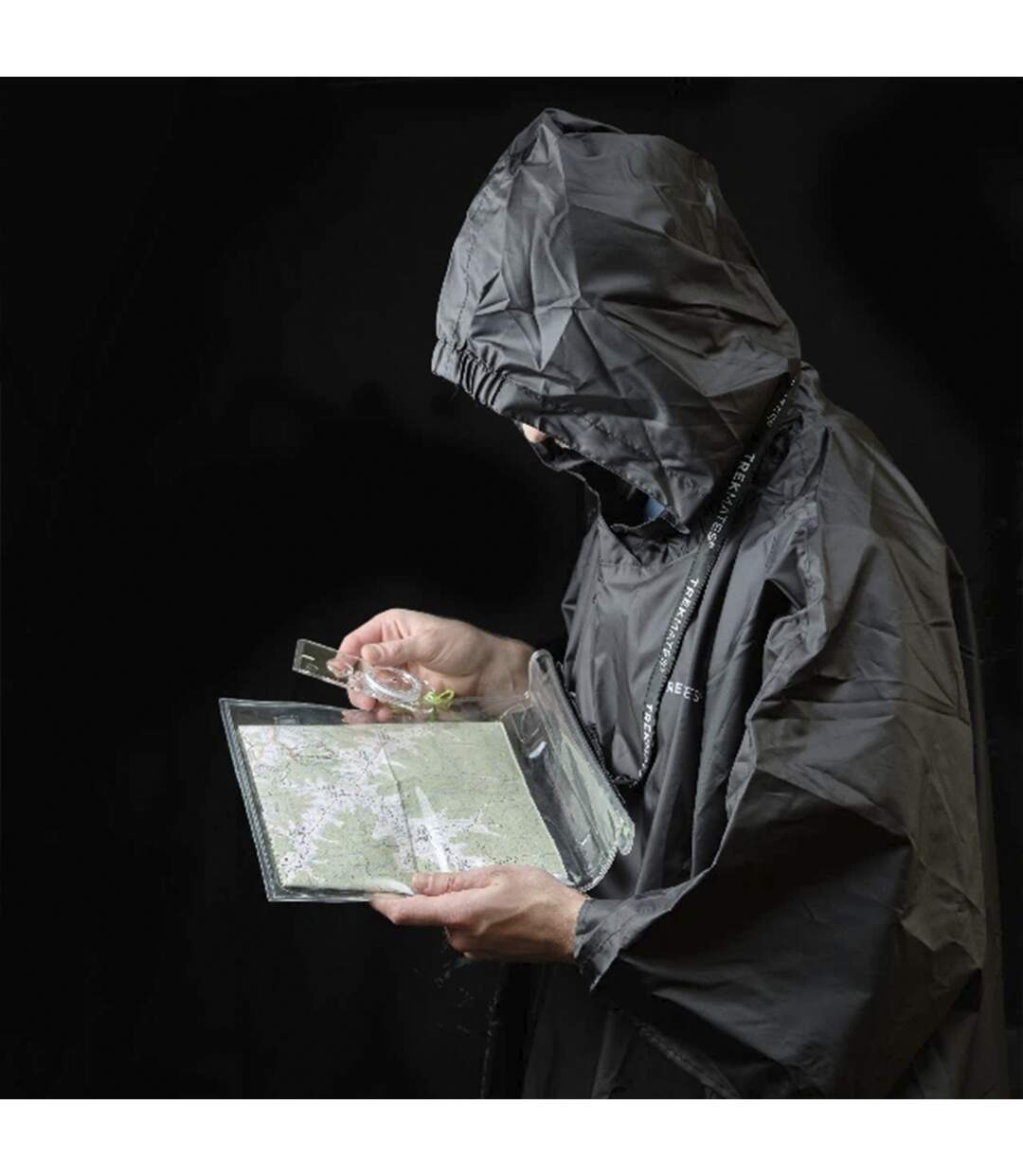 Dry Map Case Set Waterproof Hiking Walking Navigation Outdoor Kit Size (One Size)-4
