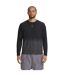 T-shirt Manches Longues Hoops Homme Noir Gris Under Armour-2