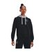 Sweat À Capuche Rival Femme Noir Under Armour-1