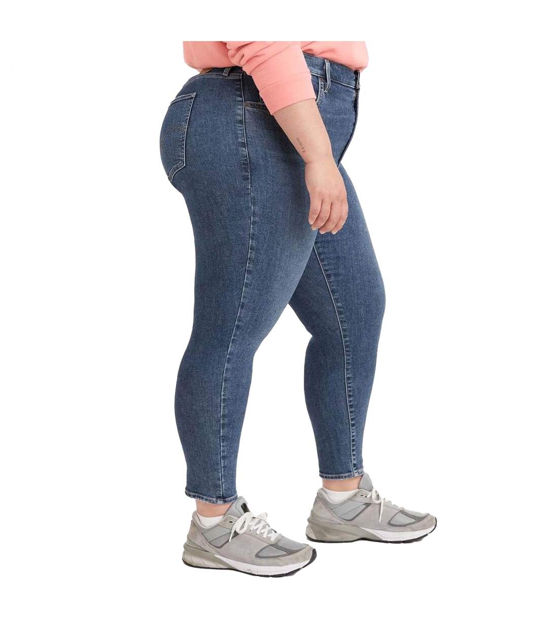 Jean mile high femme bleu denim Levis-3