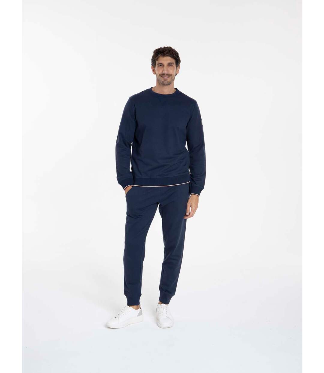 Pantalon coupe regular en coton SAUMUR-2