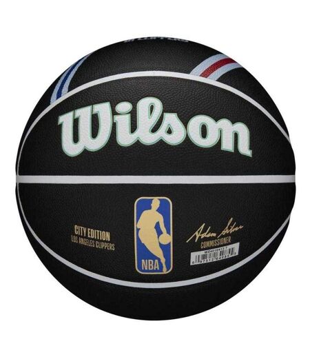 Ballon De Basket Motif/style Nba Los Angeles Clippers Taille 7 Noir Wilson