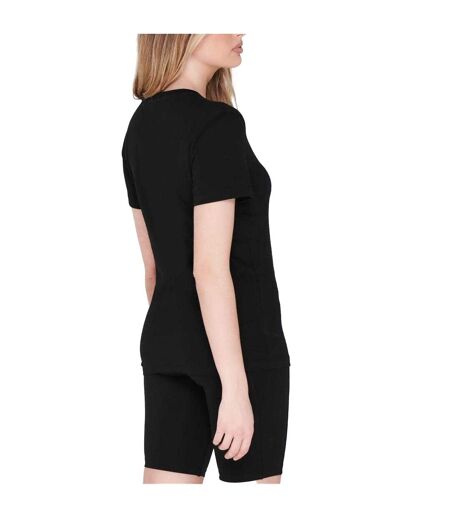 T-shirt Motif/style Logo Jeans Femme Noir Calvin Klein