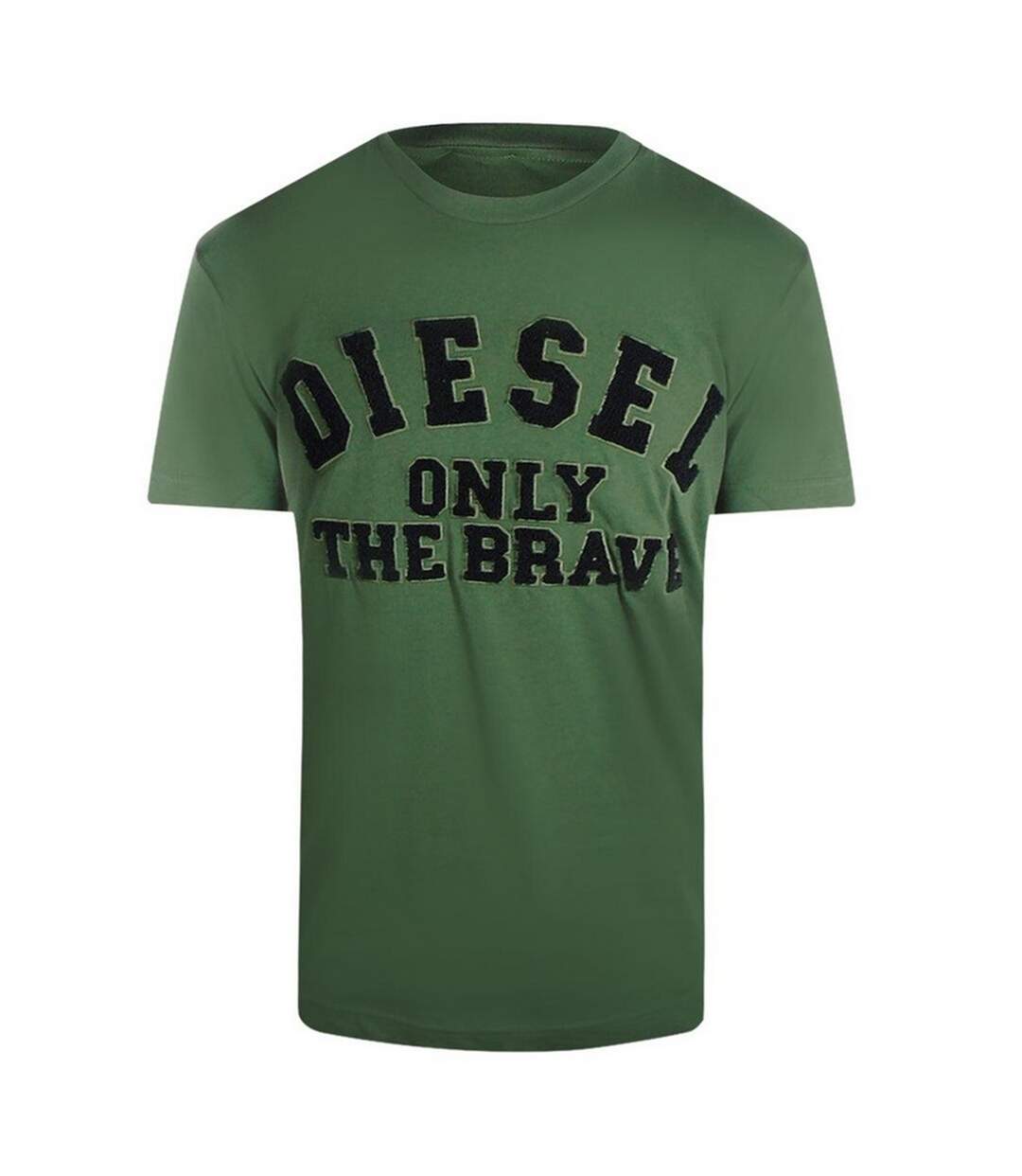 Unisex Adult Only The Brave T-shirt Green Diesel-1