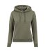 Sweat À Capuche Femme Olive Urban Classics-1