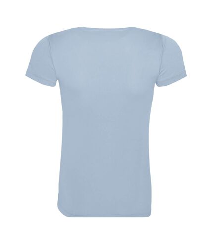 Just Cool Womens/Ladies Sports Plain T-Shirt (Sky Blue) - UTRW686