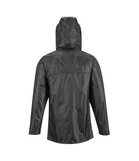 Portwest Mens Classic Rain Jacket (S440) (Black) - UTRW1022