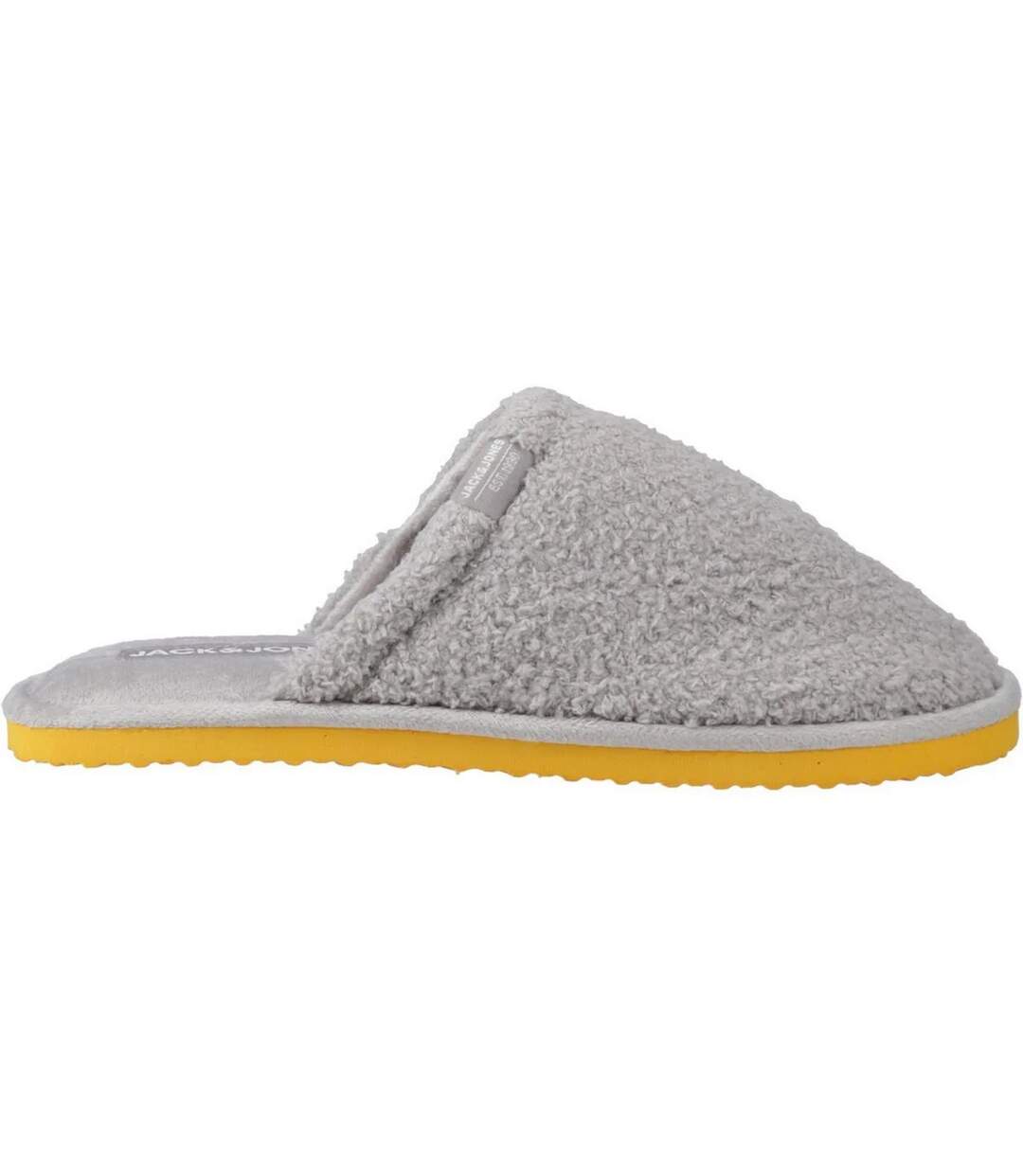 Chaussons Harry Fluff Homme Gris Jack And Jones-4