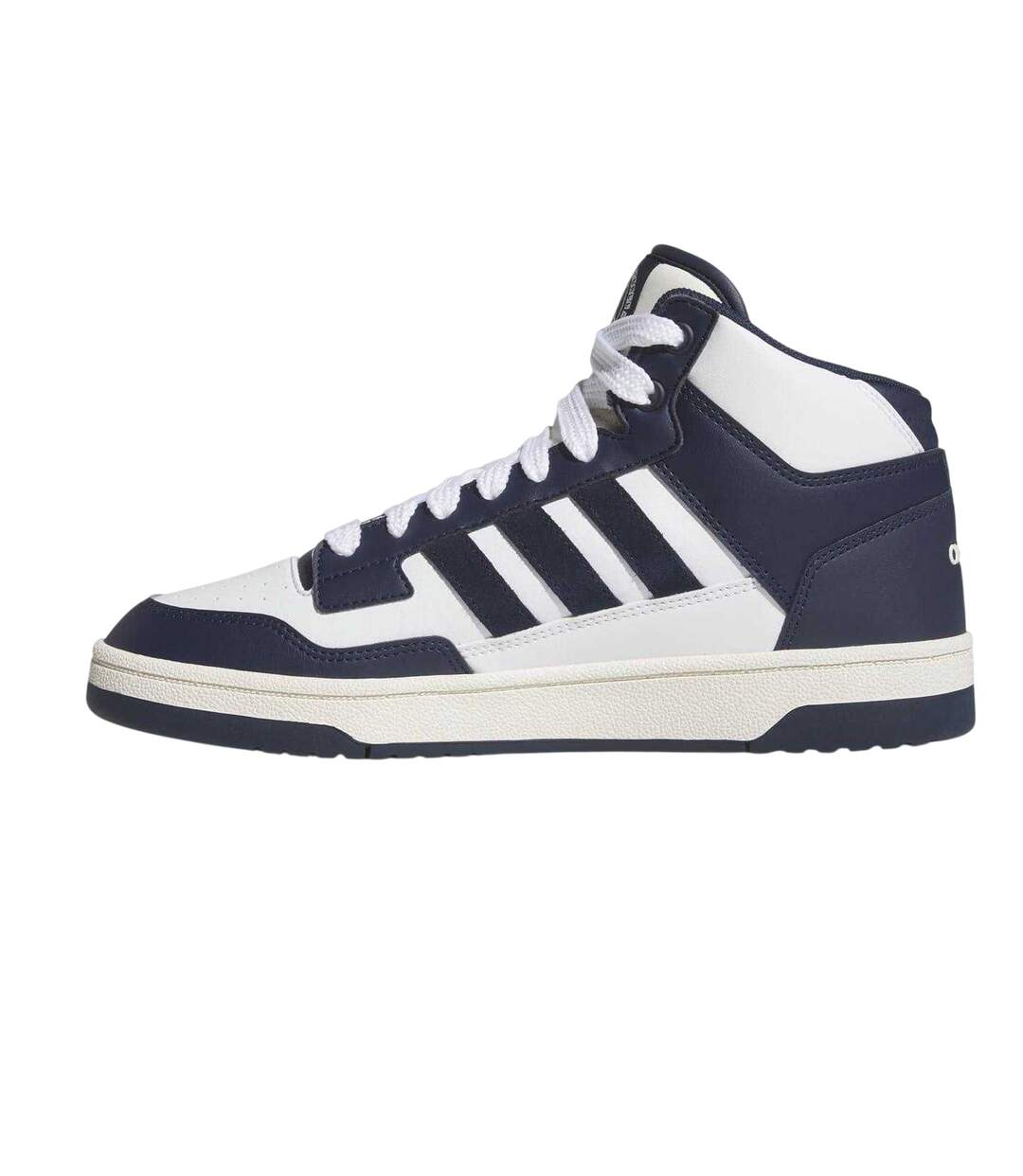 Baskets Montantes Rapid Court Homme Noir Blanc Adidas-3