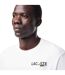 T-shirt Style Imprimé Au Dos Homme Blanc Lacoste-4