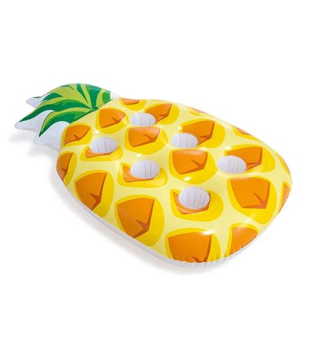 Porte Verre Gonflable Ananas 97cm Jaune