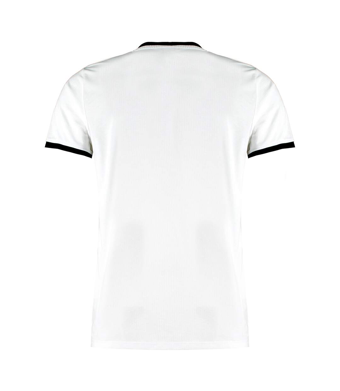 Kustom Kit - T-shirt RINGER - Homme (Blanc / noir) - UTBC4781
