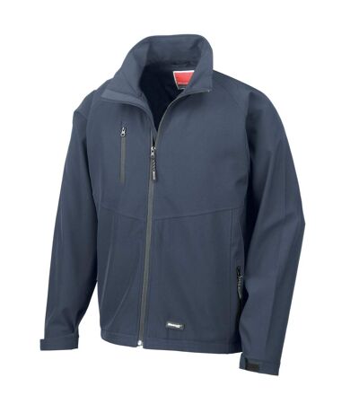 Veste Softshell Adulte Bleu Marine Result
