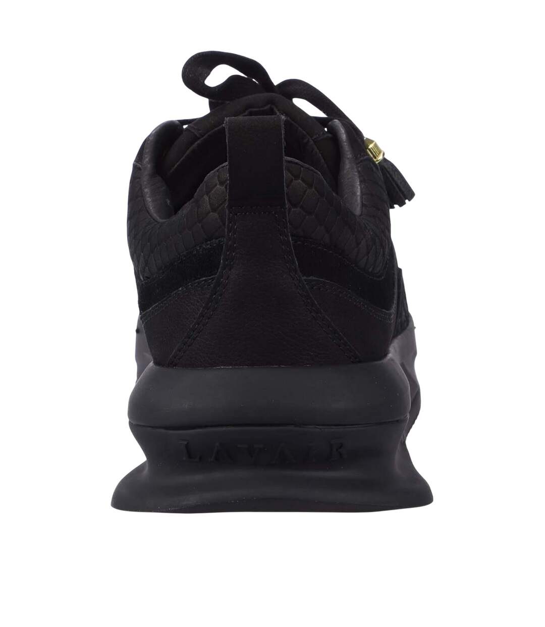 Baskets Style Logo Aero Homme Noir Lavair-2