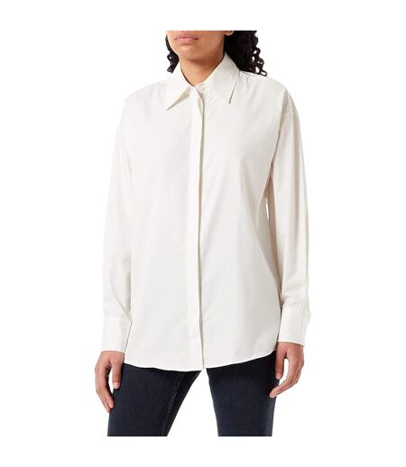 Womens/ladies Evilysa Shirt Natural Hugo