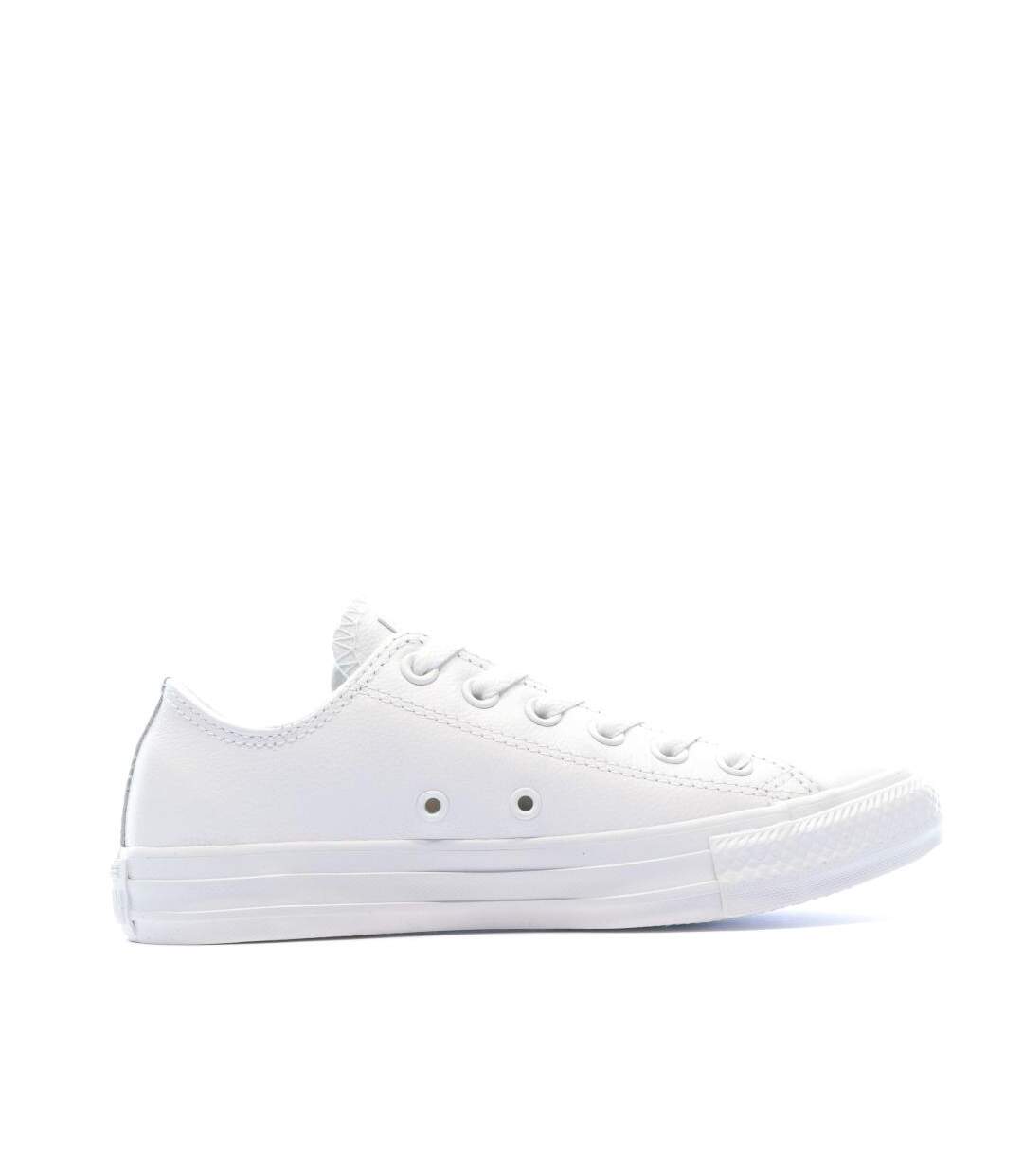 All Star Baskets blanches cuir Homme Converse - 40-2