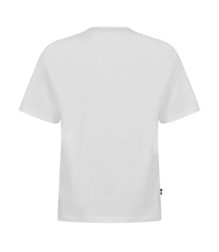 Mens Logo T-shirt White Aquascutum