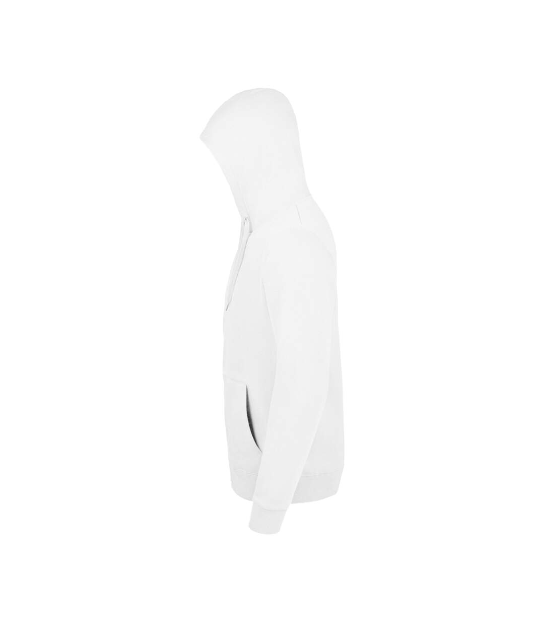 Sweat À Capuche Stone Adulte Blanc SOLS-3