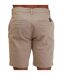 Mens Dillenger Cotton Twill Shorts Stone Weekend Offender-2