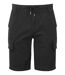 Bermuda short cargo - Homme - WB903 - noir