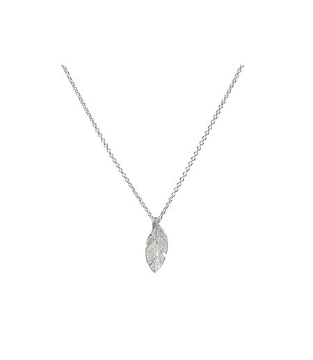 Gold Angel Feather Leaf Charm Freedom Bird Pendant Necklace