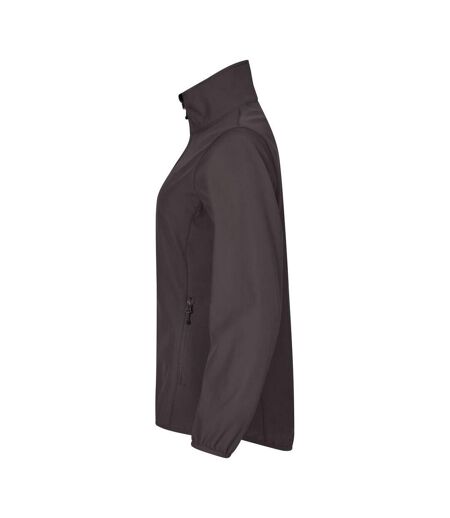 Veste Softshell Classic Femme Gris Foncé Clique