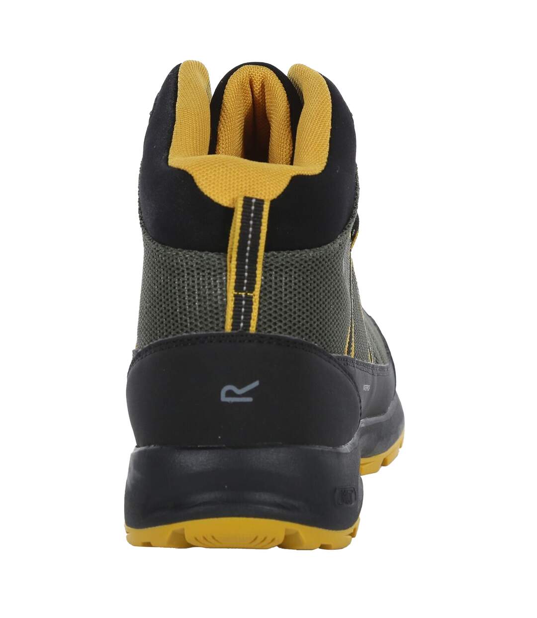 Bottines De Marche Samaris Lite Homme Kaki Foncé Jaune Regatta-3