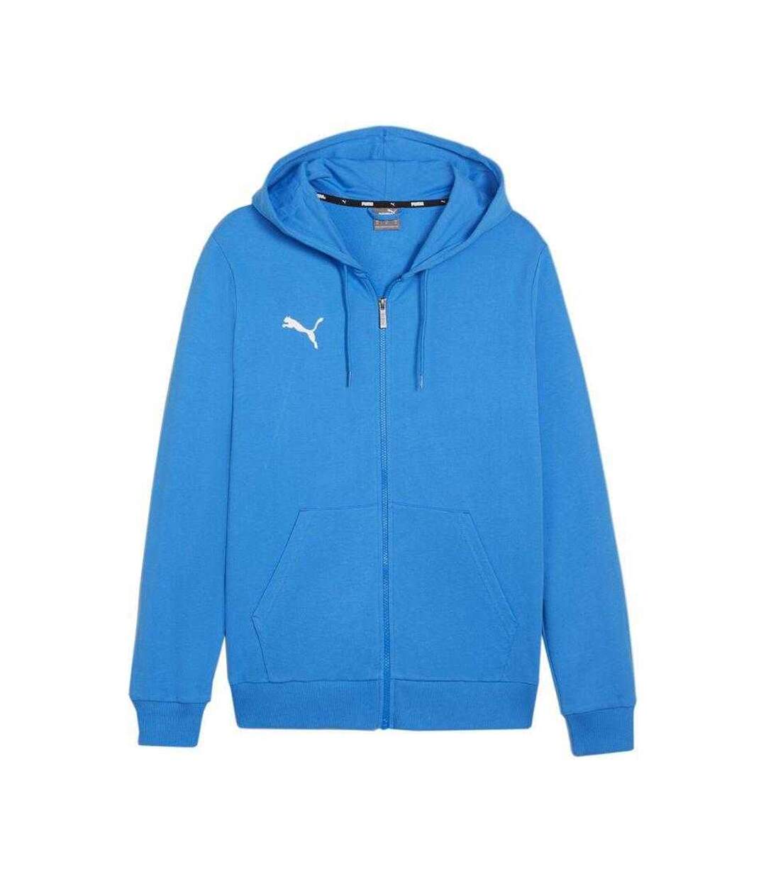 Sweat À Capuche Team Goal Homme Bleu Puma-2