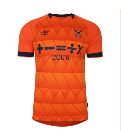 Umbro Mens 23/24 Ipswich Town FC Away Jersey (Orange) - UTUO1410