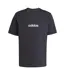 Mens Essentials Logo Single Jersey T-shirt Black Adidas-2