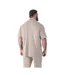 Chemise Manches Courtes Taille Grand Connor Homme Gris Duke-3