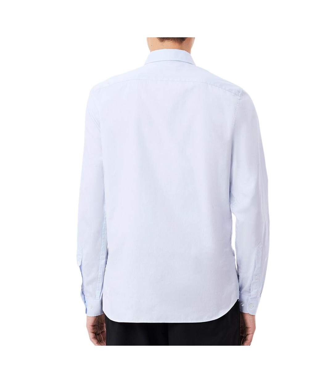 Chemise slim fit bleu homme lacoste unie pinpo-2