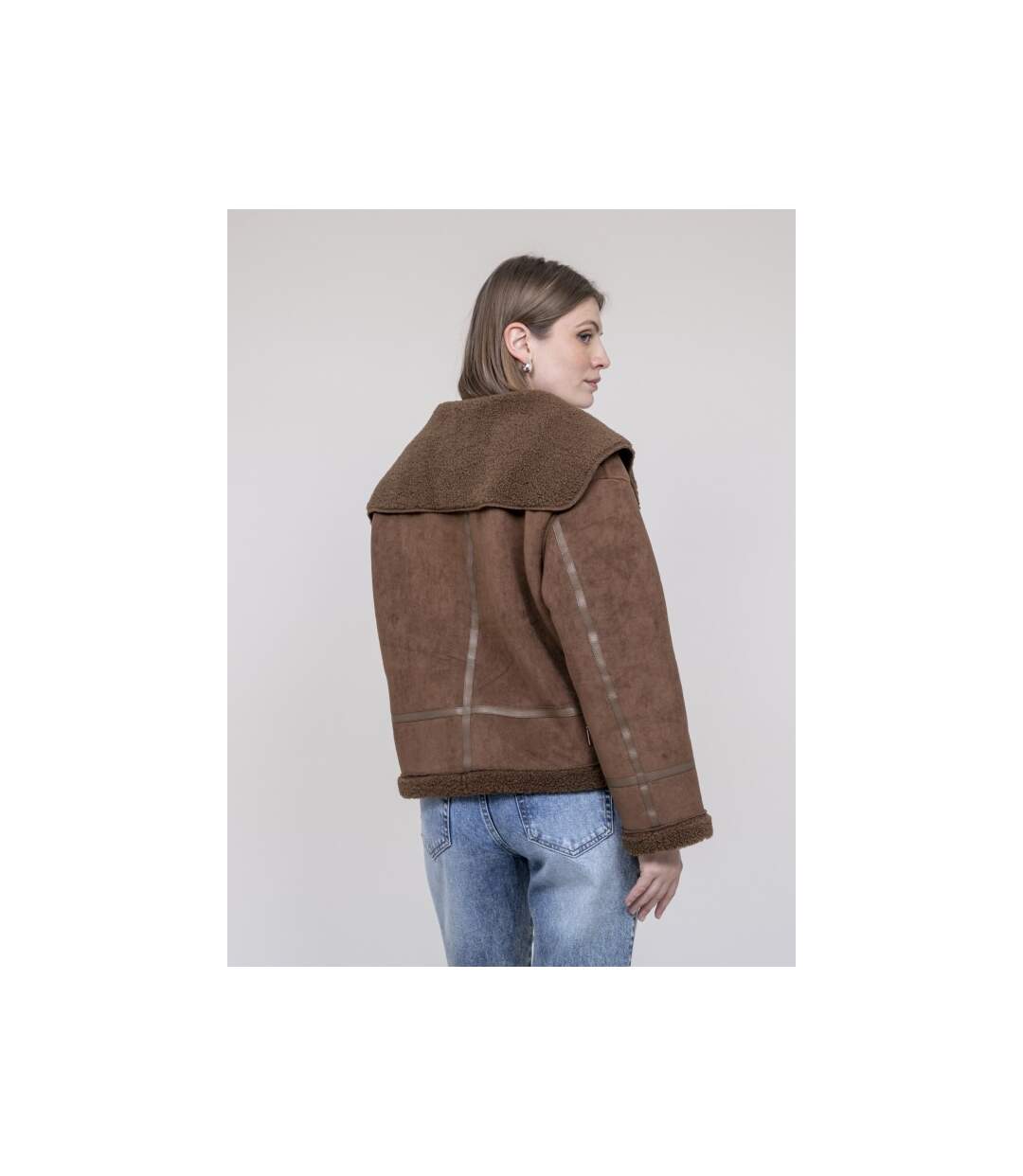 Veste aviateur double peaux UMI - Dona X Lisa-2